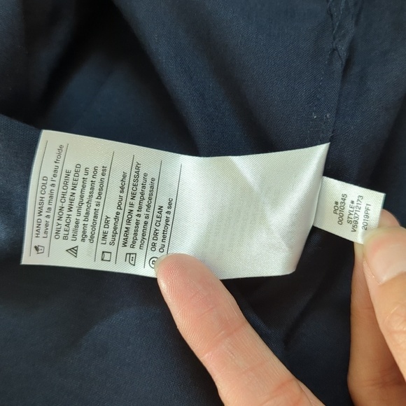 Vince Knit Crew Neck Boxy Linen Tank Top Blue S minimalist contemporary preppy - Picture 9 of 9